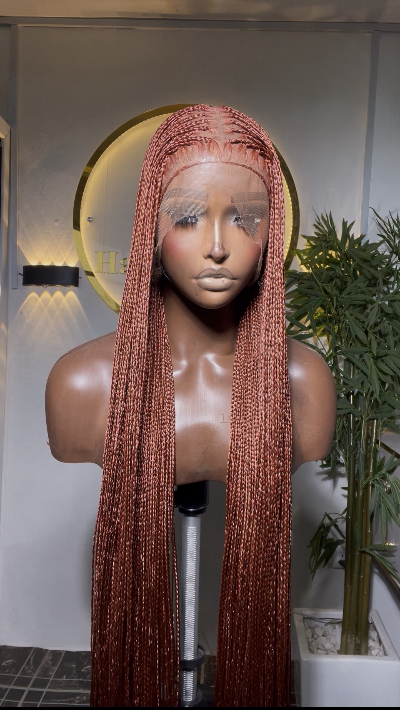 360 BONE STRAIGHT KNOTLESS BRAIDS - Image 2