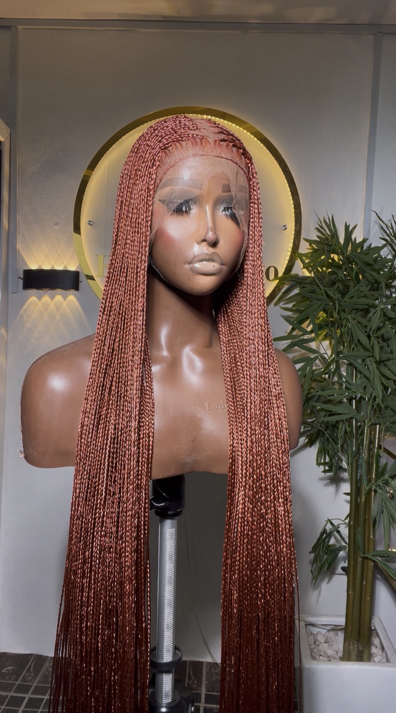 360 BONE STRAIGHT KNOTLESS BRAIDS - Image 3