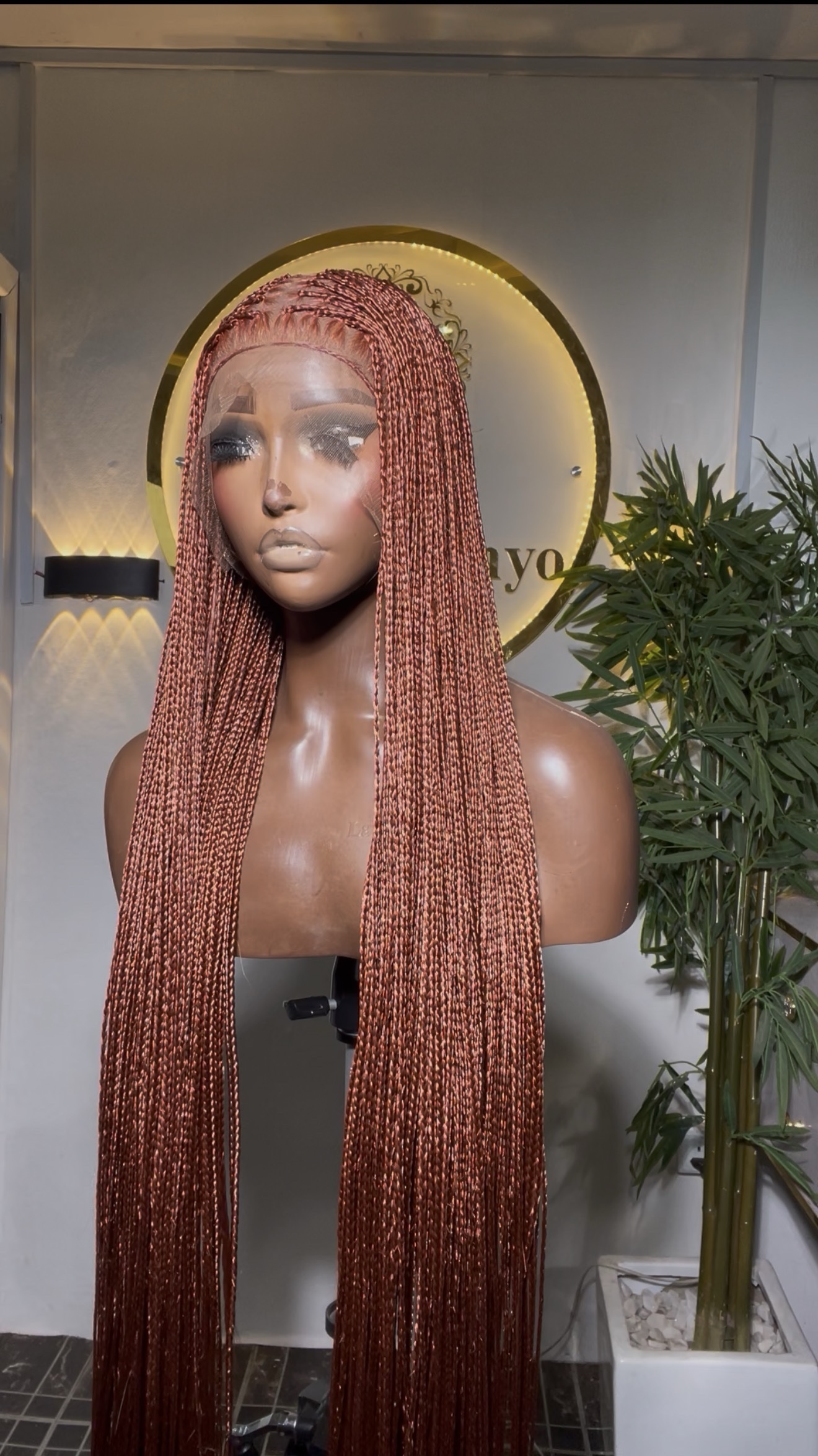 360 BONE STRAIGHT KNOTLESS BRAIDS