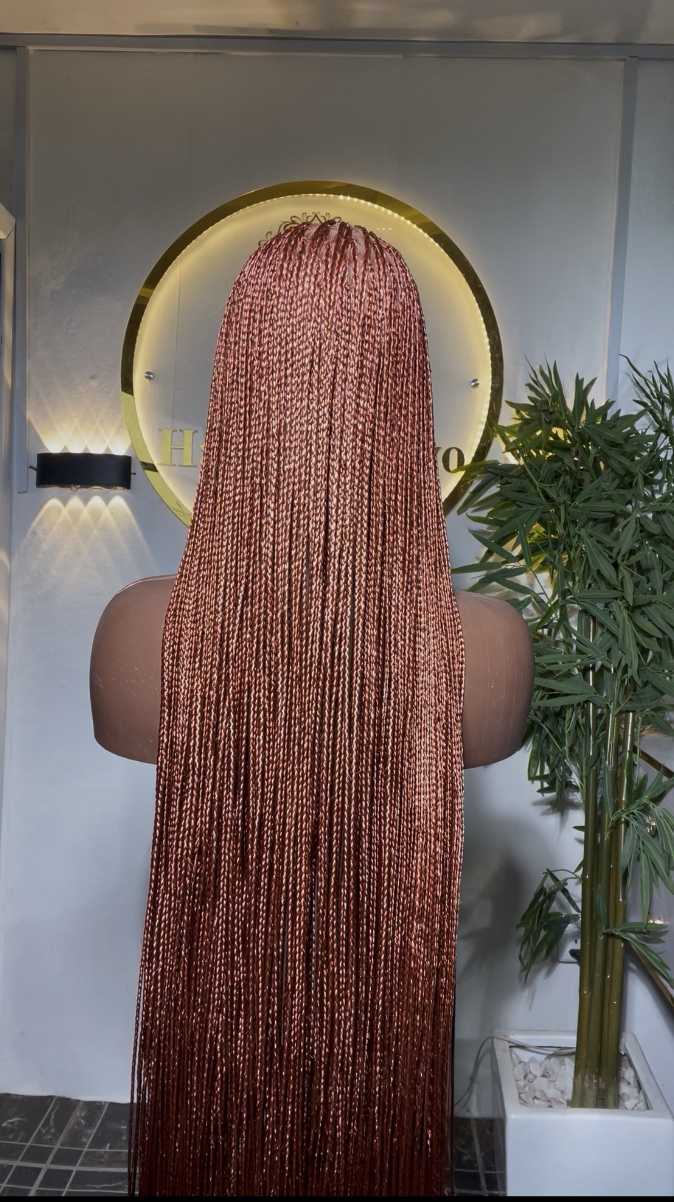 360 BONE STRAIGHT KNOTLESS BRAIDS - Image 4