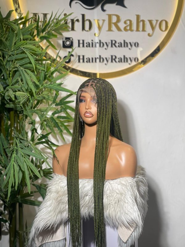 360 KNOTLESS BRAID UNIT hd LACE