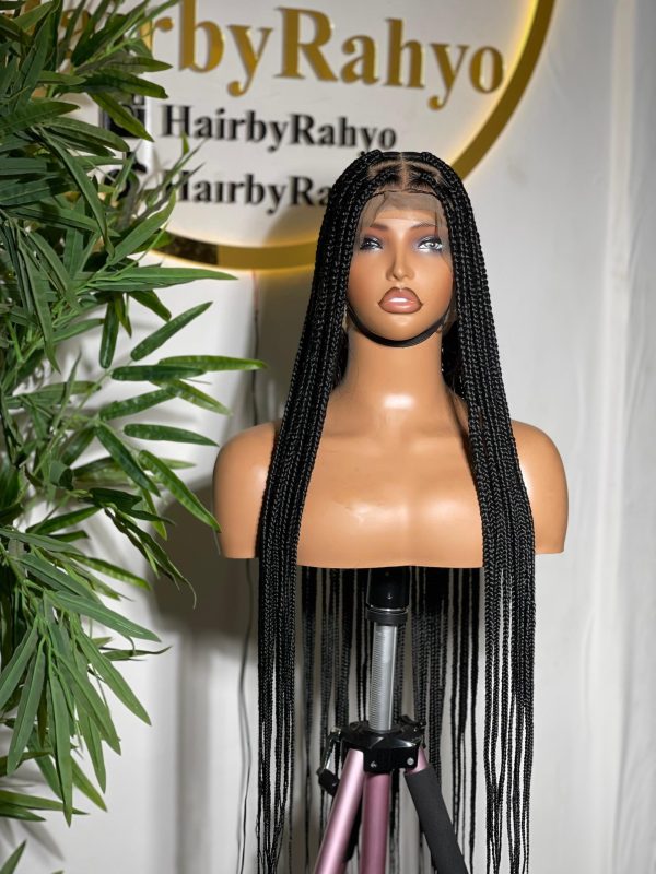 360 BOX BRAIDS hd LACE
