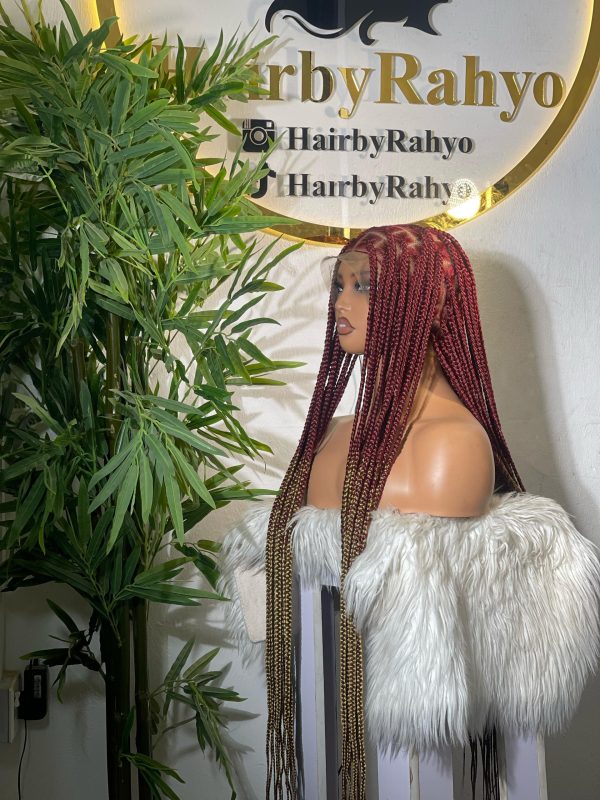 360 KNOTLESS BRAID UNIT hd LACE