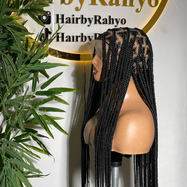 360 BOX BRAIDS hd LACE