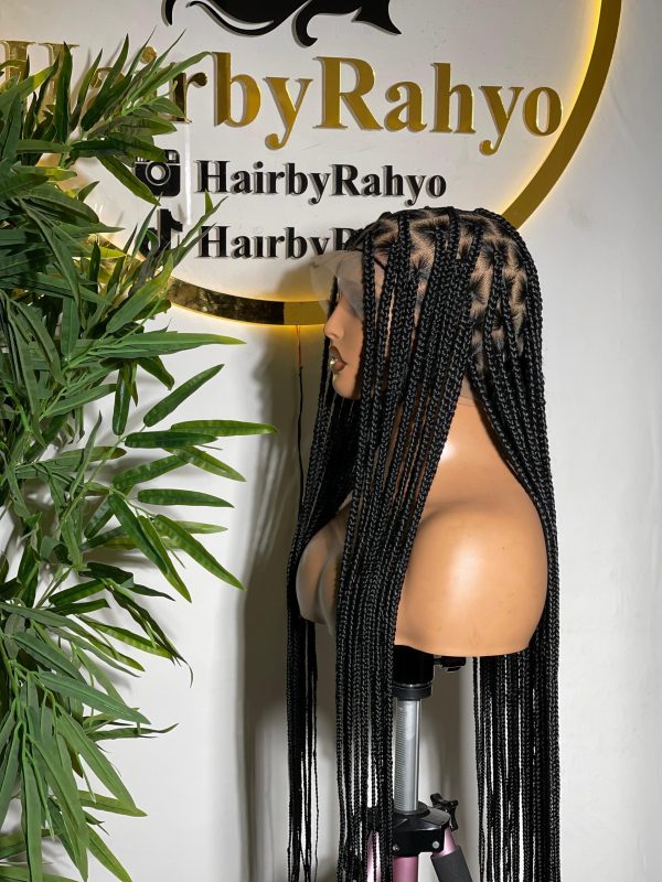 360 BOX BRAIDS hd LACE