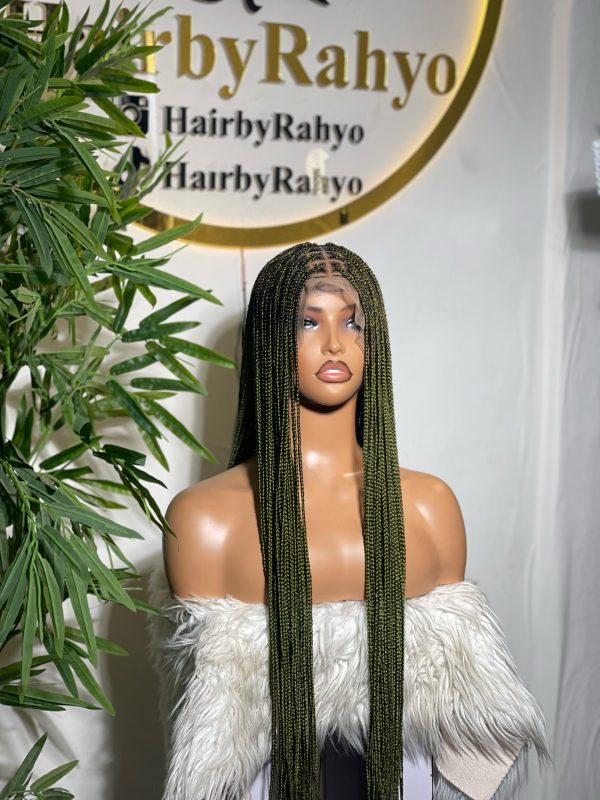 360 KNOTLESS BRAID UNIT hd LACE