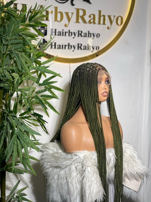 360 KNOTLESS BRAID UNIT hd LACE