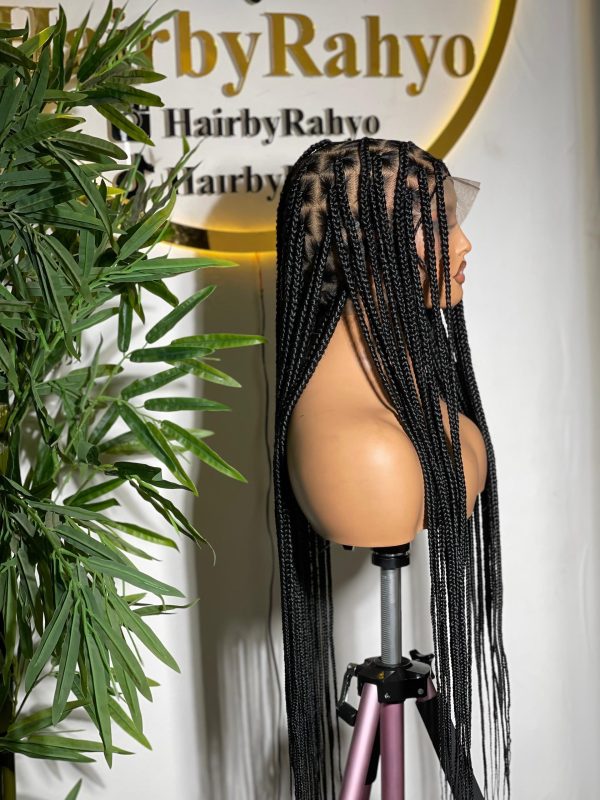 360 BOX BRAIDS hd LACE