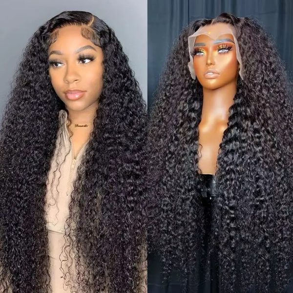 13x6 Glueless HD Transparent Deep Wave Human Hair