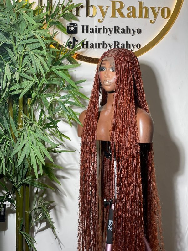 360 KNOTLESS BRAID UNIT hd LACE