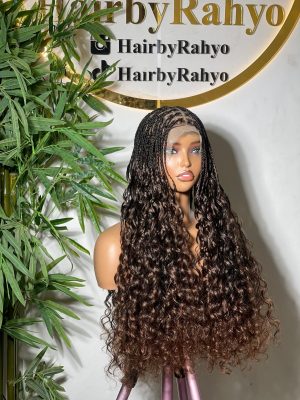 360 TIP CURLY hd LACE