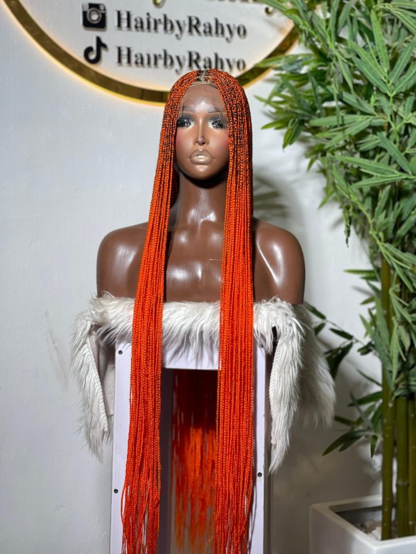 WIG TRIANGLE KNOTLESS 360 hd LACE