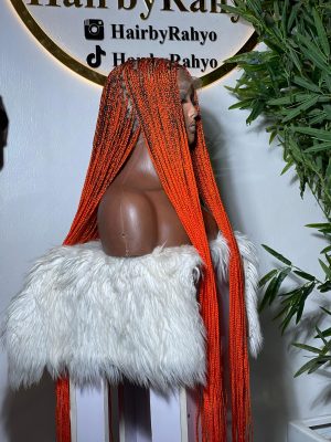 WIG TRIANGLE KNOTLESS 360 hd  LACE
