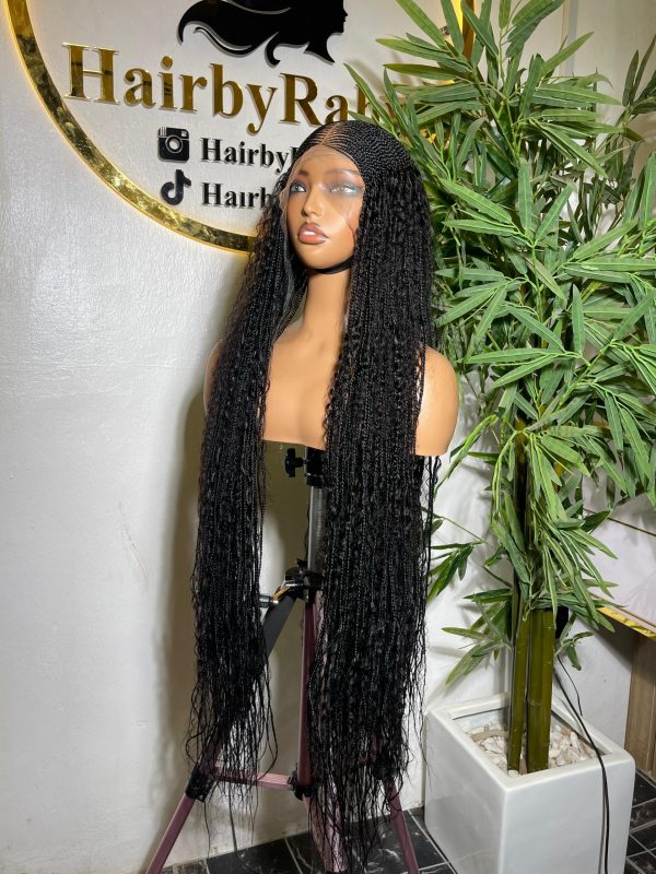 WIG RINA LUXXE 360 hd LACE π―% HUMAN HAIR CURLY USED
