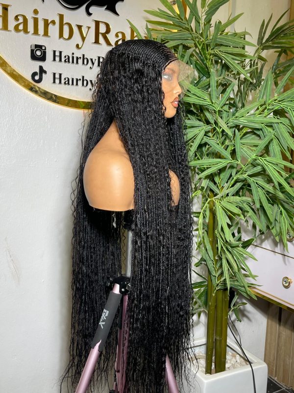 WIG RINA LUXXE 360 hd LACE π―% HUMAN HAIR CURLY USED
