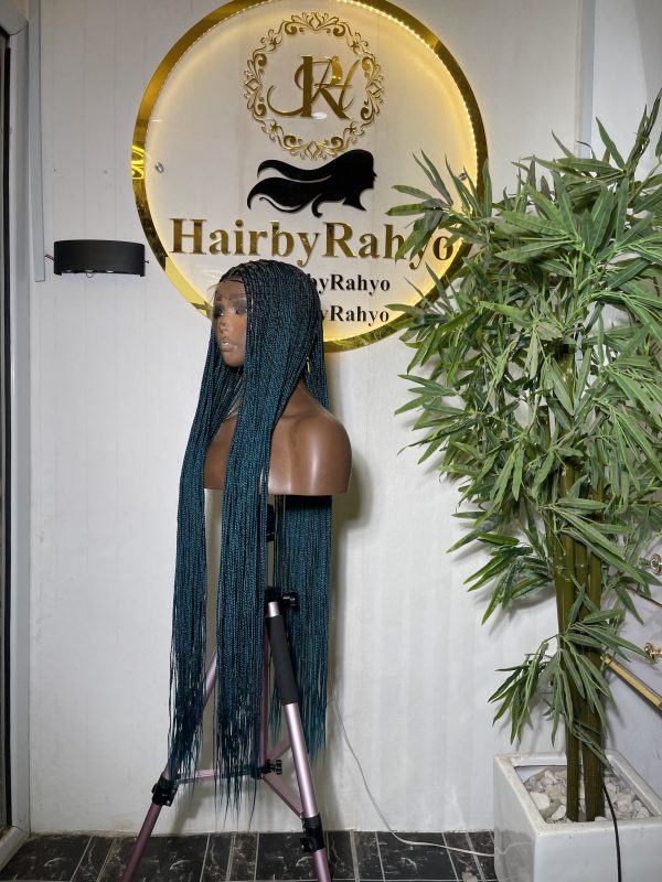 360 hd lace KNOTLESS BRAID