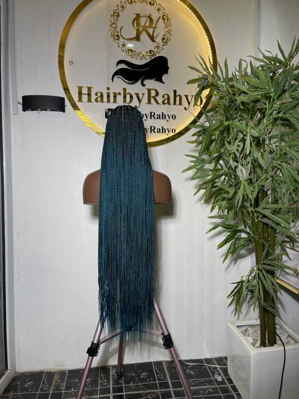 360 hd lace KNOTLESS BRAID