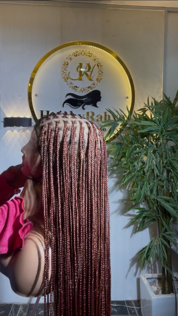 360 hd lace MIRA UNIT knotless braid