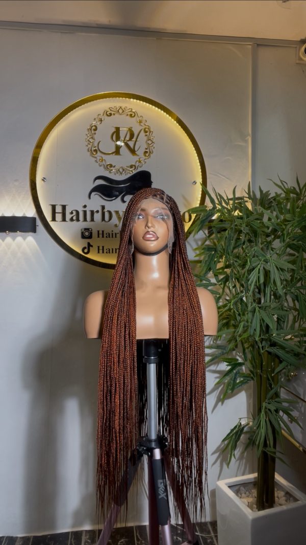 13*6 hd full frontal KNOTLESS BRAID
